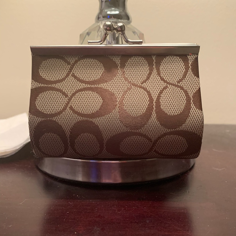 A Coach change purse!